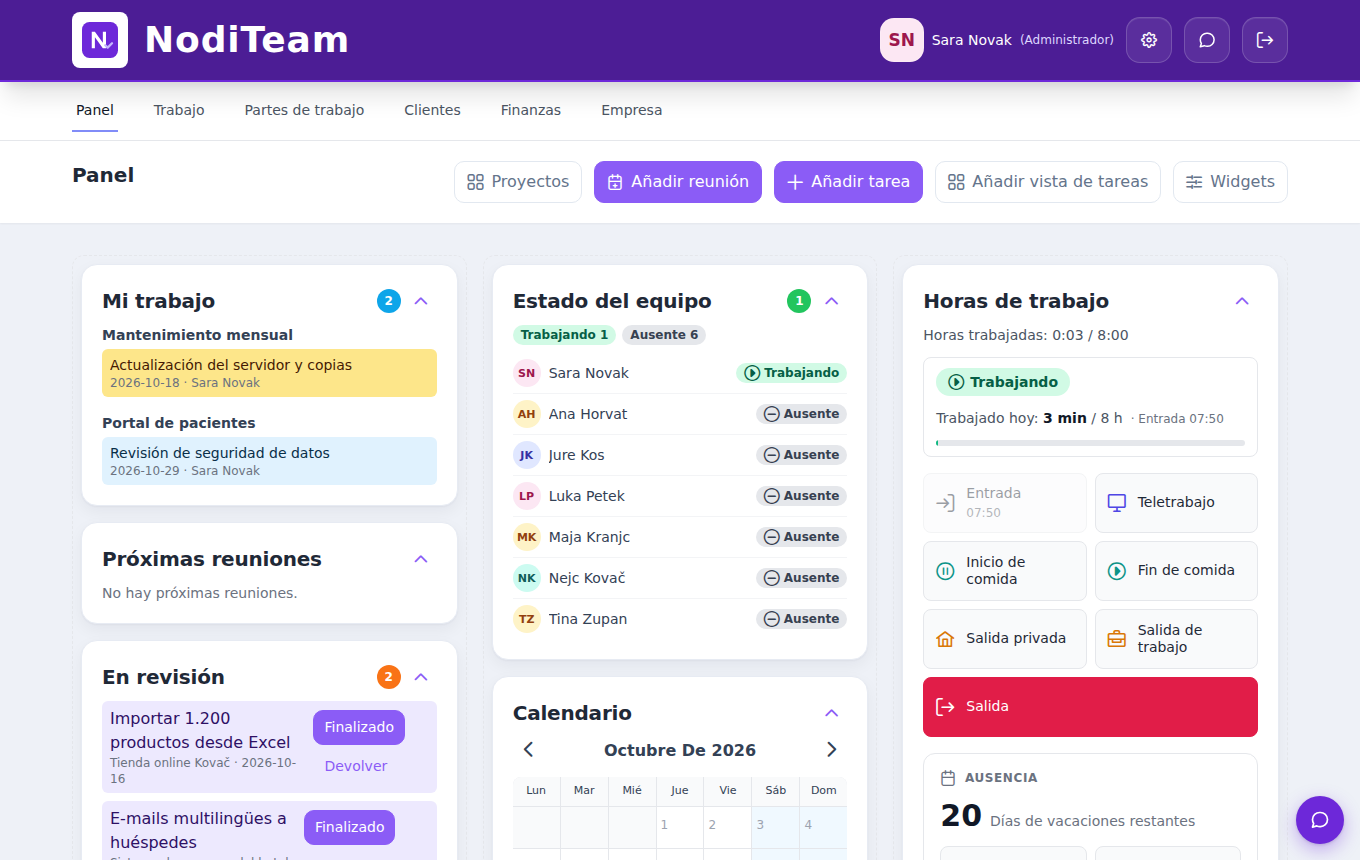 NodiTeam – dash