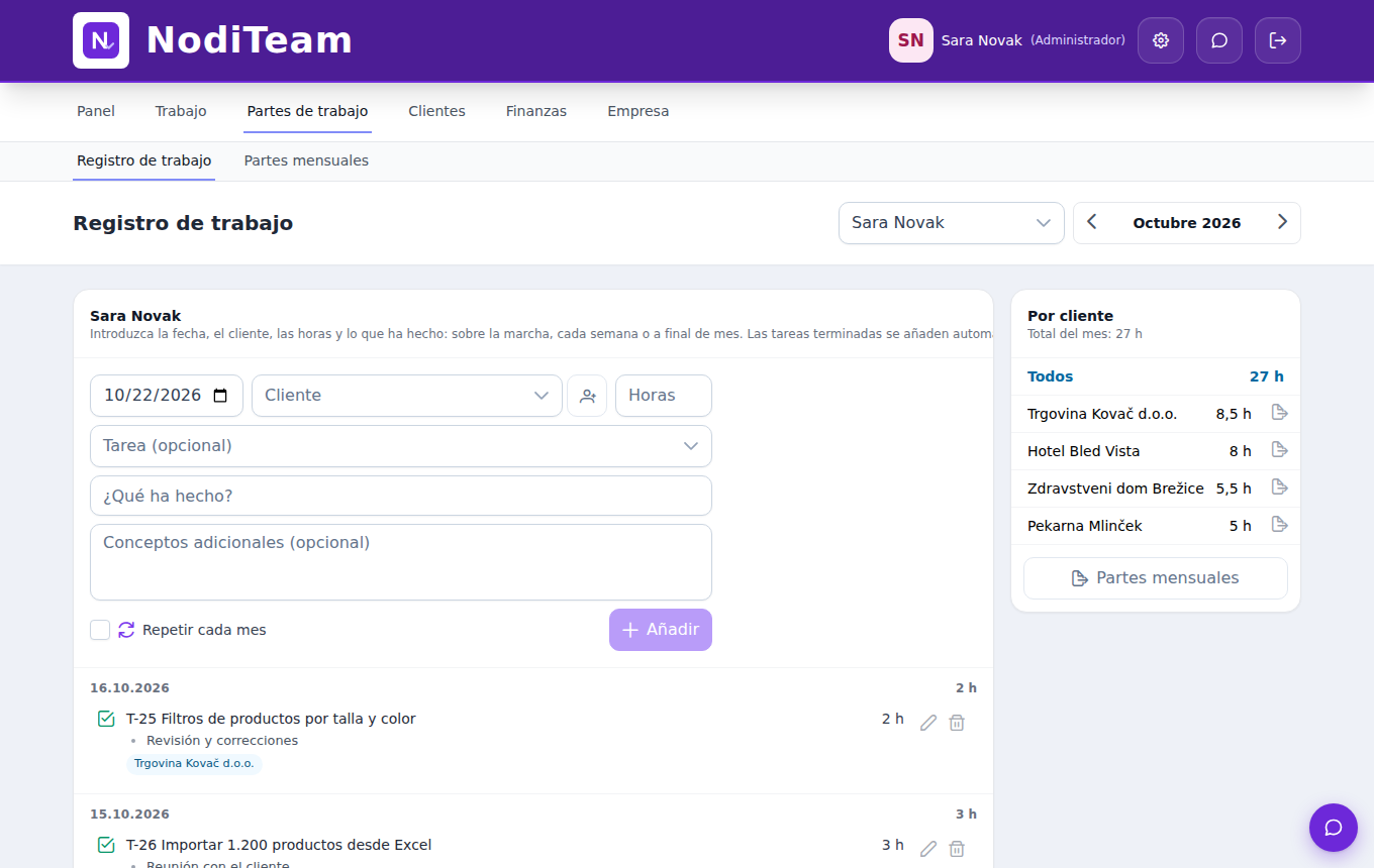 NodiTeam – log
