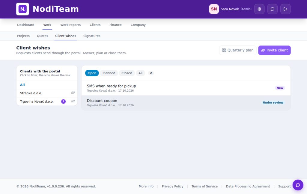 NodiTeam – wishes