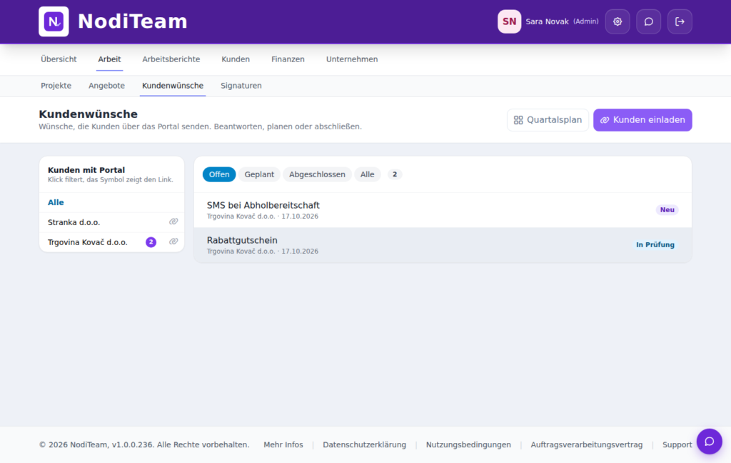 NodiTeam – wishes